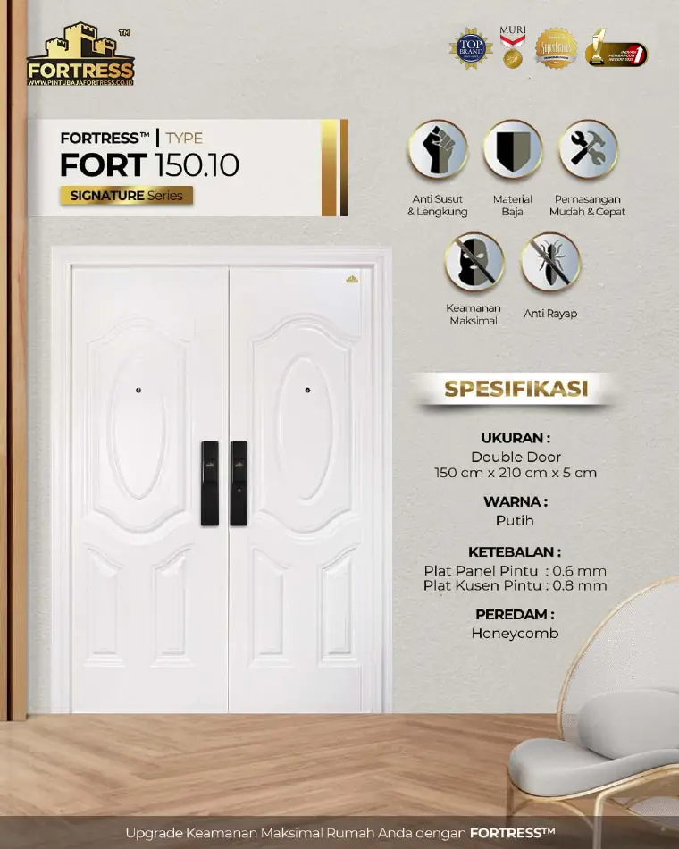 Signature Series - Double Door - FORT 150.10 - Warna Putih